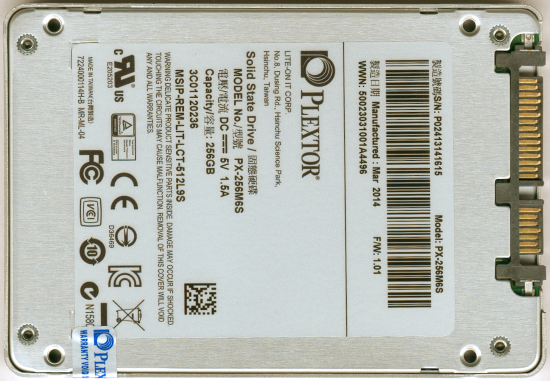 CDRLabs.com - Plextor PX-256M6S 256GB Solid State Drive - Reviews